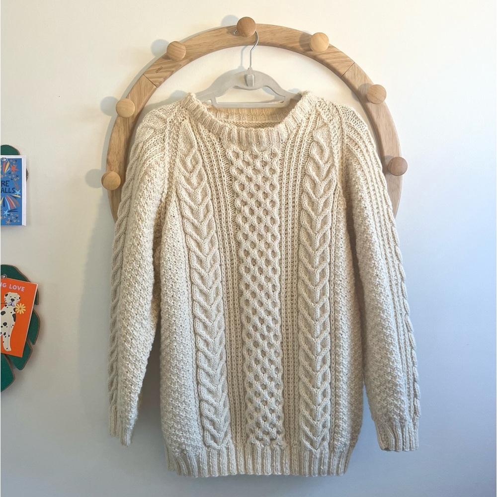 Handmade fisherman’s sweater